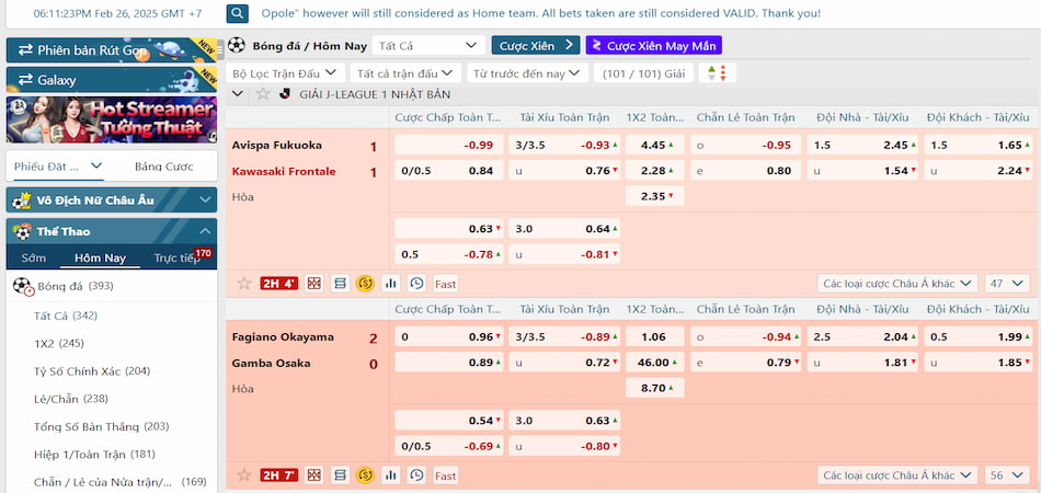 Cá cược thể thao